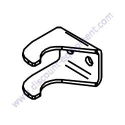 Product image of 29117878 Movable Rubber Door Latch Support Genuine Menegotti OEM Mixer Part
