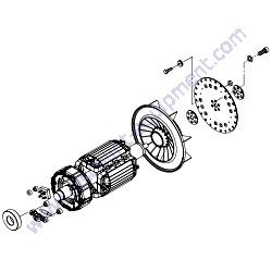 Product image of B5110000402 ROTOR ASSEMBLY Multiquip DCA70SSIU4F Generator