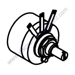 Product image of 0601840073 RHEOSTAT (VR) 2W 1K OHM Multiquip DCA70SSIU4F Generator