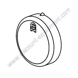 Product image of 24110103 Closed Plastic Cover 120/150L Menegotti Mortar Mixer