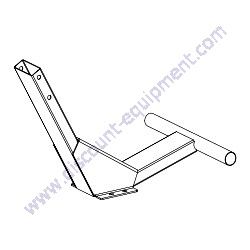 Product image of 33112195 Front Chassis Assembly Menegotti Steel Drum Wheelbarrow Concrete Mixer
