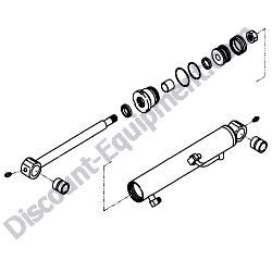 172446-72400-N CYLINDER ARM Yanmar SV08-1A Excavator | Discount 